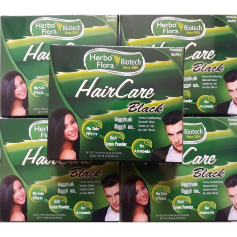 Herbal hair dye (hair care black)