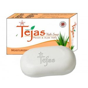 TEJAS PEACH AND ALOEVERA BATH SOAP - 75gm